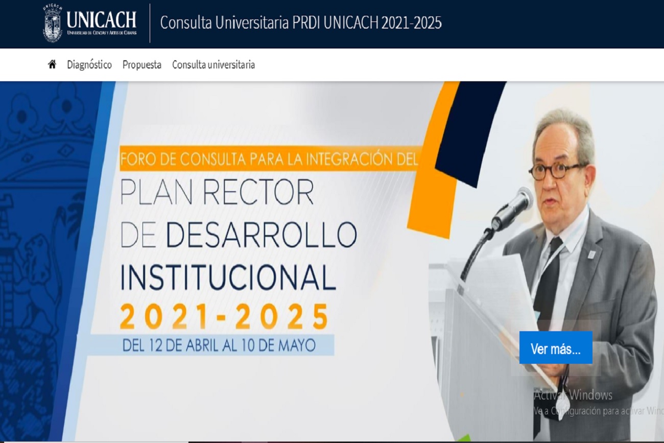 Con el propósito de dar certeza ala construcción colectiva del quehacer de la UNICACH, se realiza la Consulta en Línea Para la Integración del PRDI 2021 -2025.