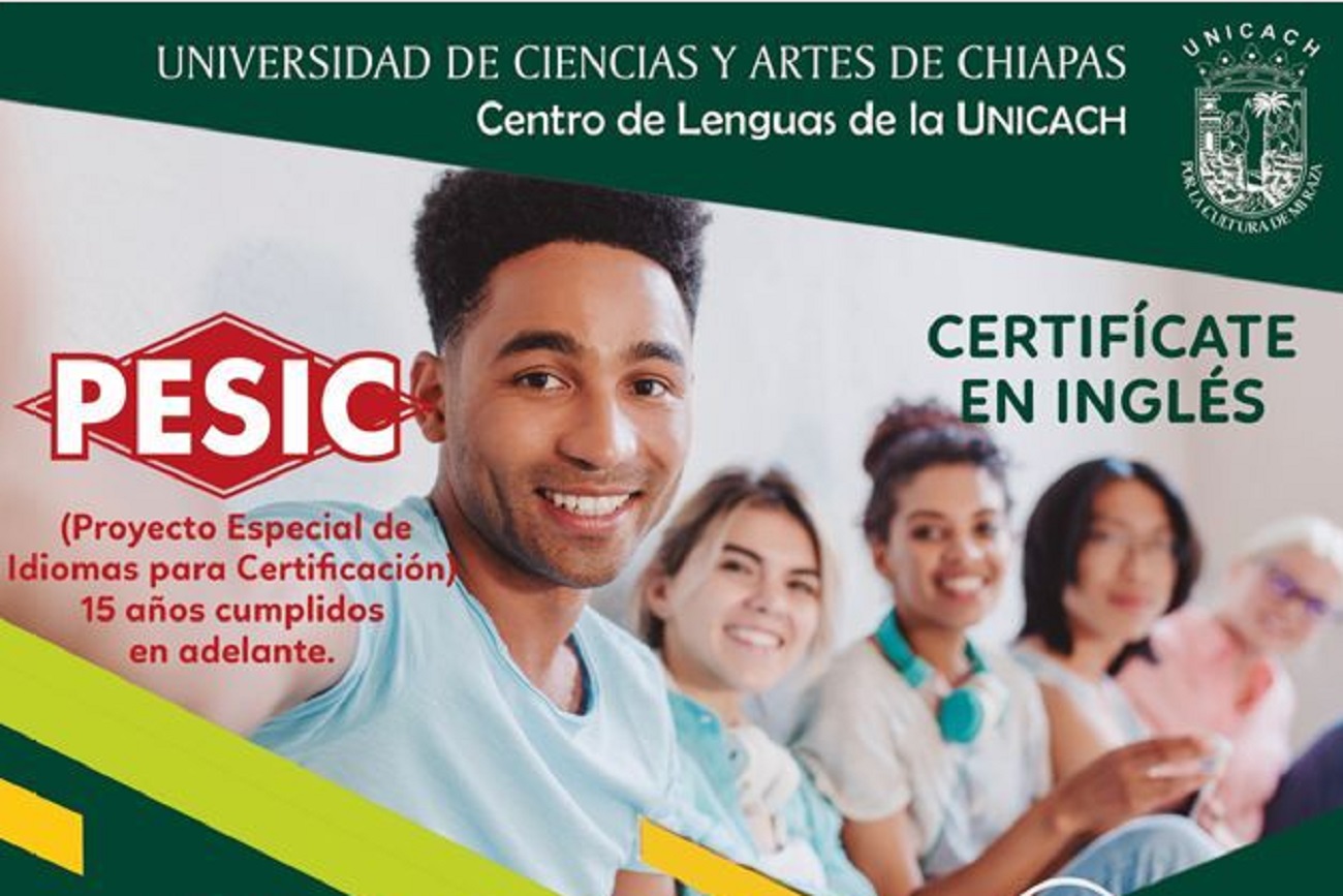 A través del PESIC, se imparten clases de idiomas a jóvenes y adultos a partir de los 15 años de edad.