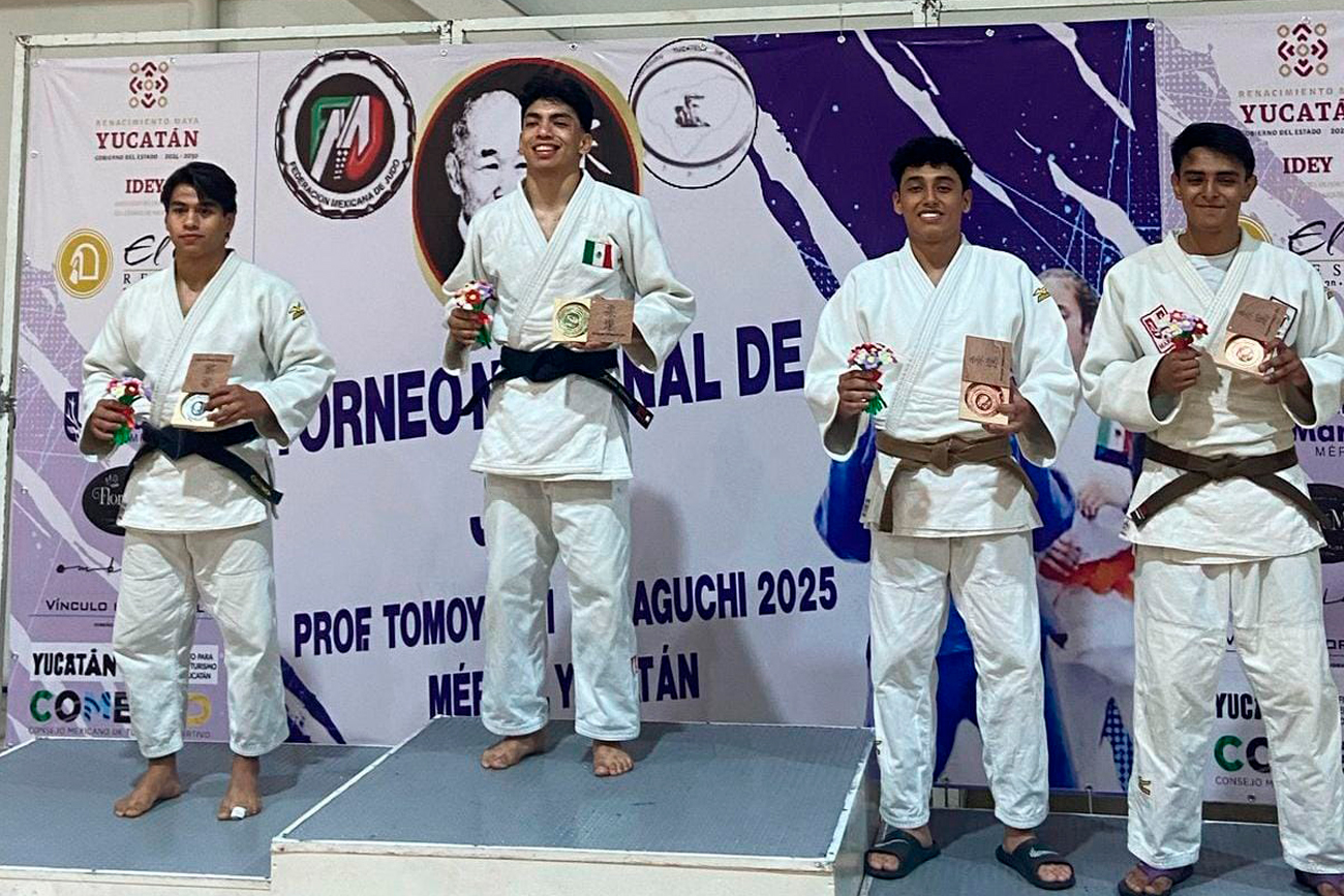  El judoca de la  UNICACH, Osman Daniel García Cordero, obtuvo la medalla de bronce en el prestigioso Torneo Nacional “Prof. Tomoyoshi Yamaguchi 2025.