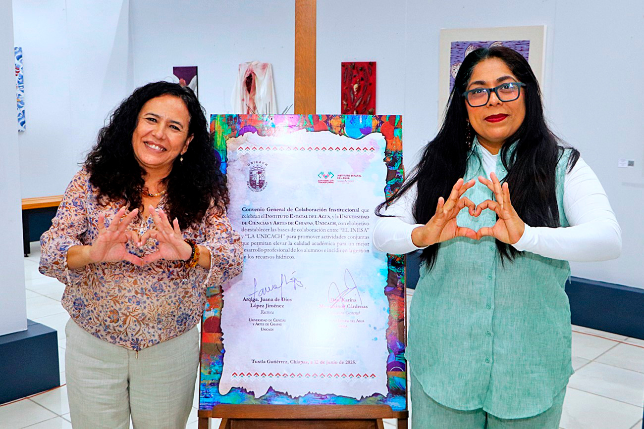 UNICACH e INESA  suscribieron un convenio general de colaboración institucional.