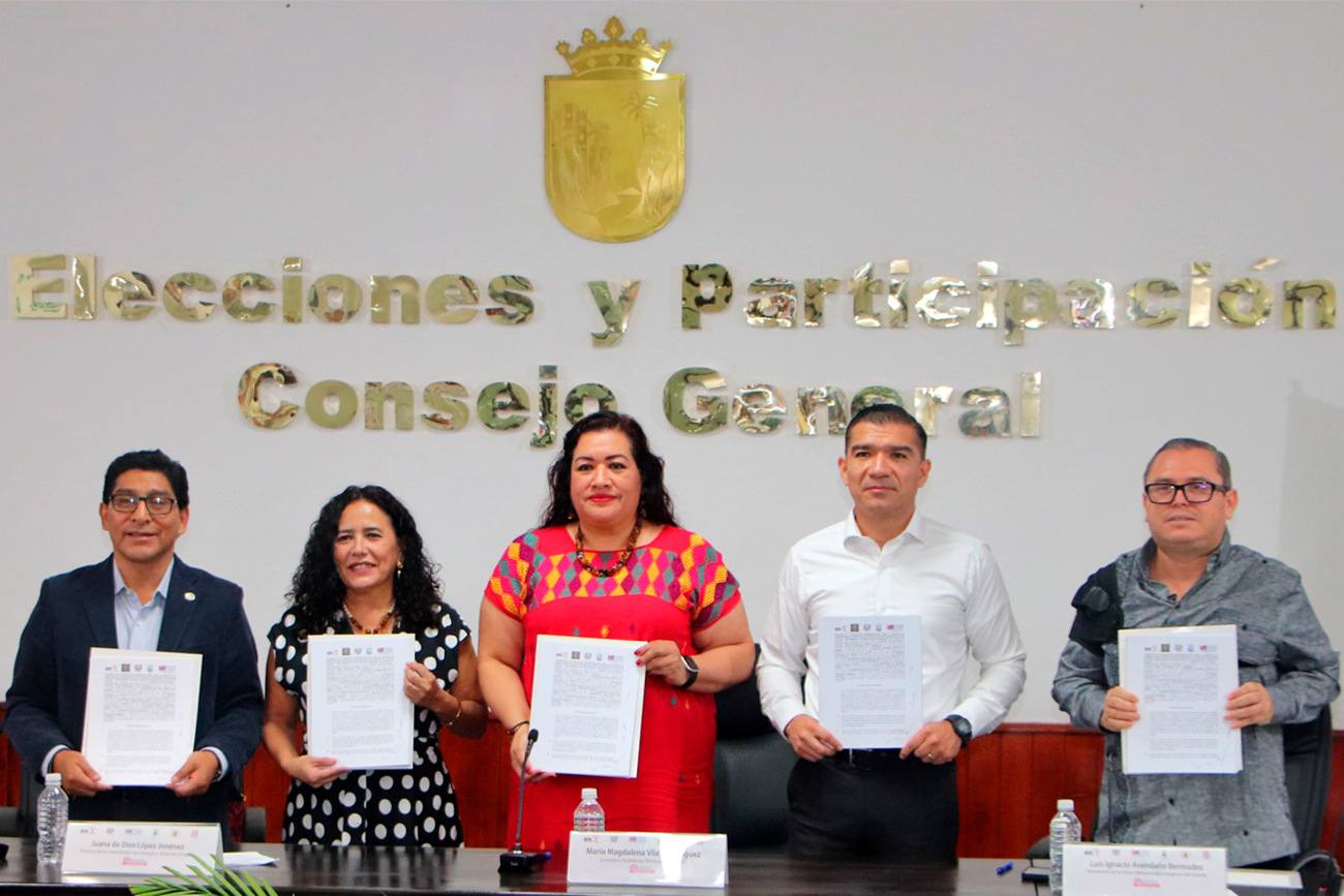 Universidades, IEPC y Congreso del Estado suman esfuerzos para fortalecer la cultura democrática.