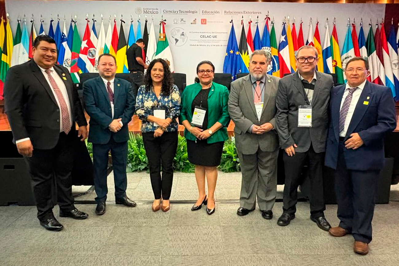 La rectora Fanny López Jiménez  participa en la III Cumbre Académica y del Conocimiento CELAC-UE, que se realiza en la sede de la Secretaría de Relaciones Exteriores de la Ciudad de México.