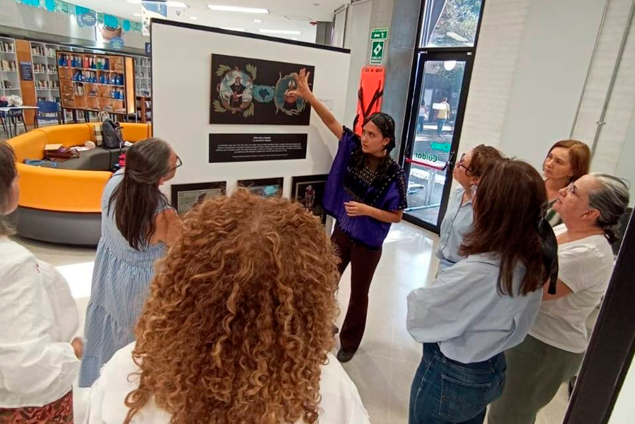 Desarrolló el proyecto de creación “Forma y color de la selva”. En este reúne ilustración científica y artística relacionada con la botánica y su conexión con lo sagrado en Chiapas y Colombia.