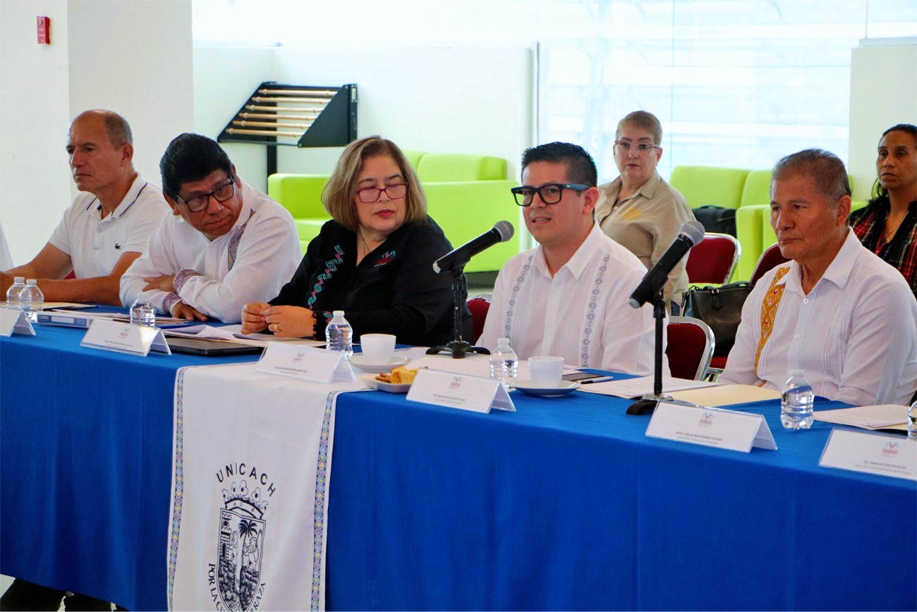 Representantes de las instituciones integrantes de la COEPES.