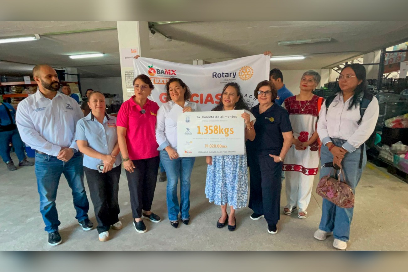 Segunda Colecta de Alimentos, promovida en la Universidad Autónoma de Ciencias y Artes de Chiapas (UNICACH).