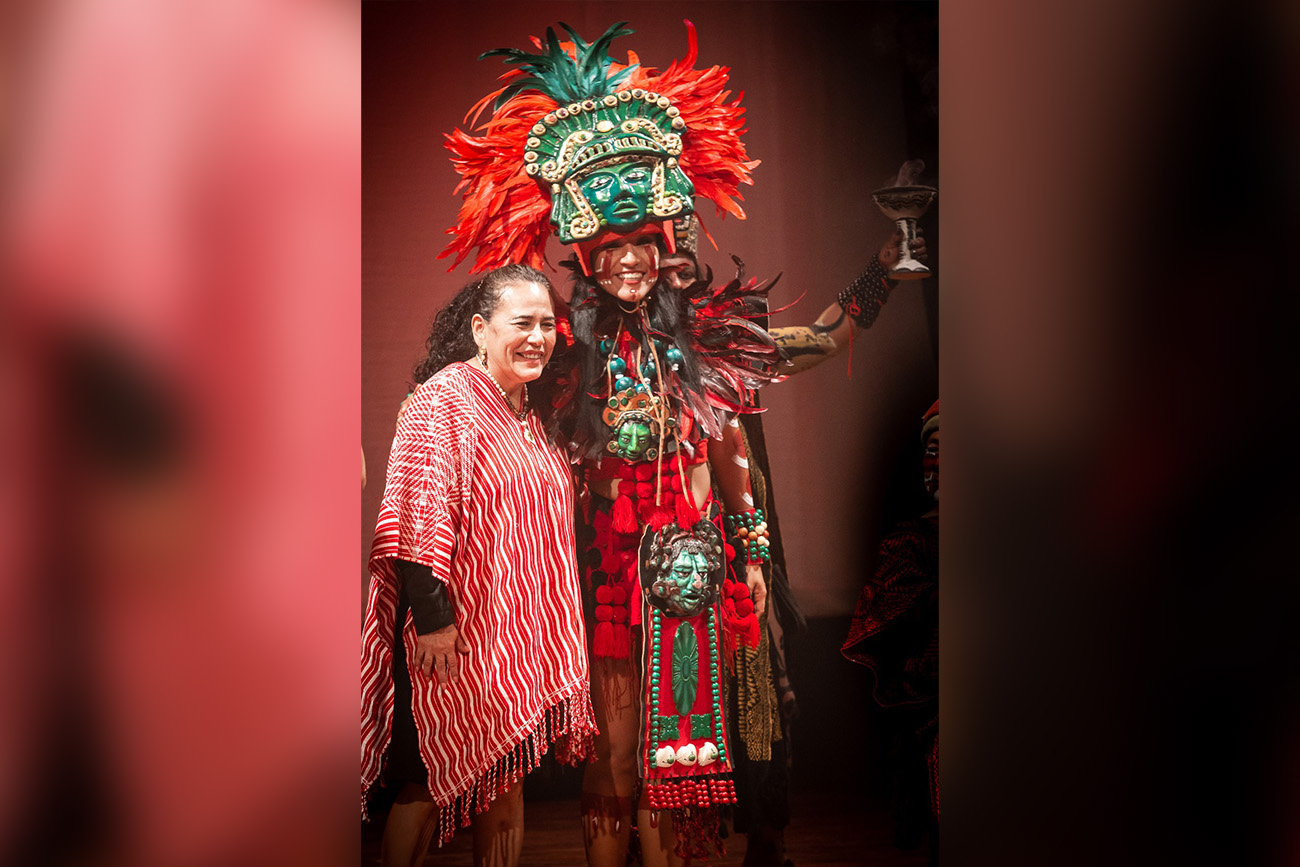  Arqueóloga Fanny López Jiménez, rectora de la Universidad Autónoma de Ciencias y Artes de Chiapas (UNICACH).
