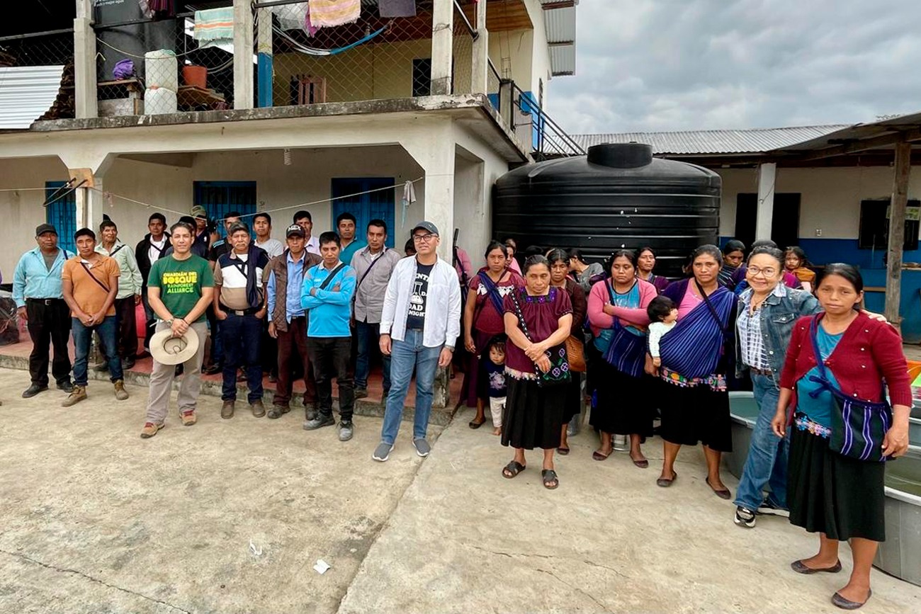 Trabajo comunitario en cinco poblaciones cafetaleras de los municipios de Villaflores, Villacorzo y Oxchuc.