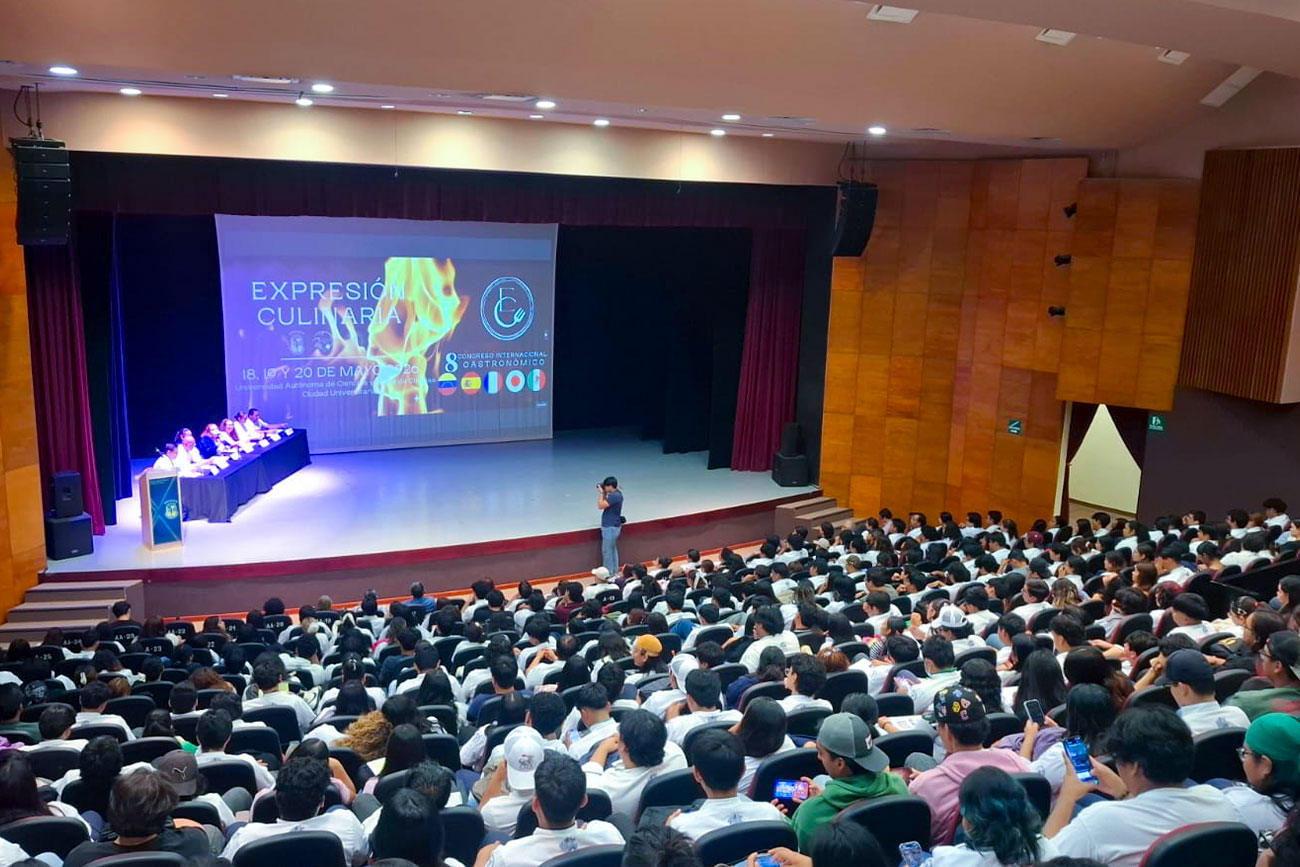 Anuncia UNICACH 8.º Congreso Internacional Gastronómico “Expresión Culinaria”