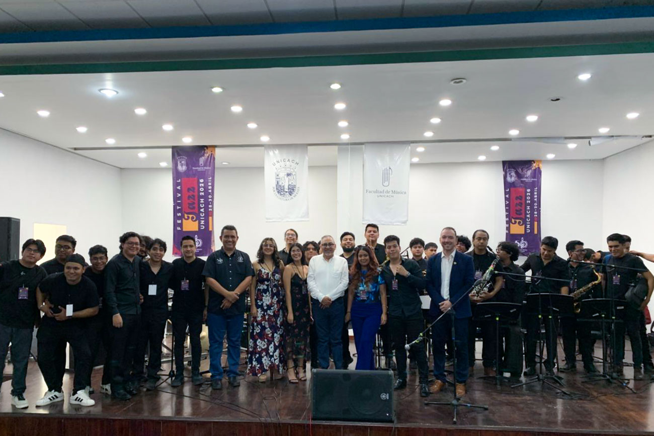 Inicia el Festival de Jazz UNICACH 2026