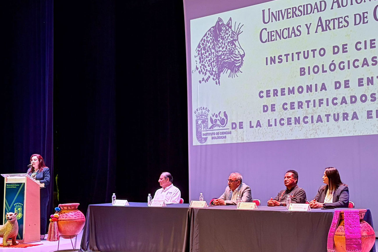    Egresan de la UNICACH biólogas y biólogos comprometidos con el cuidado del medio ambiente