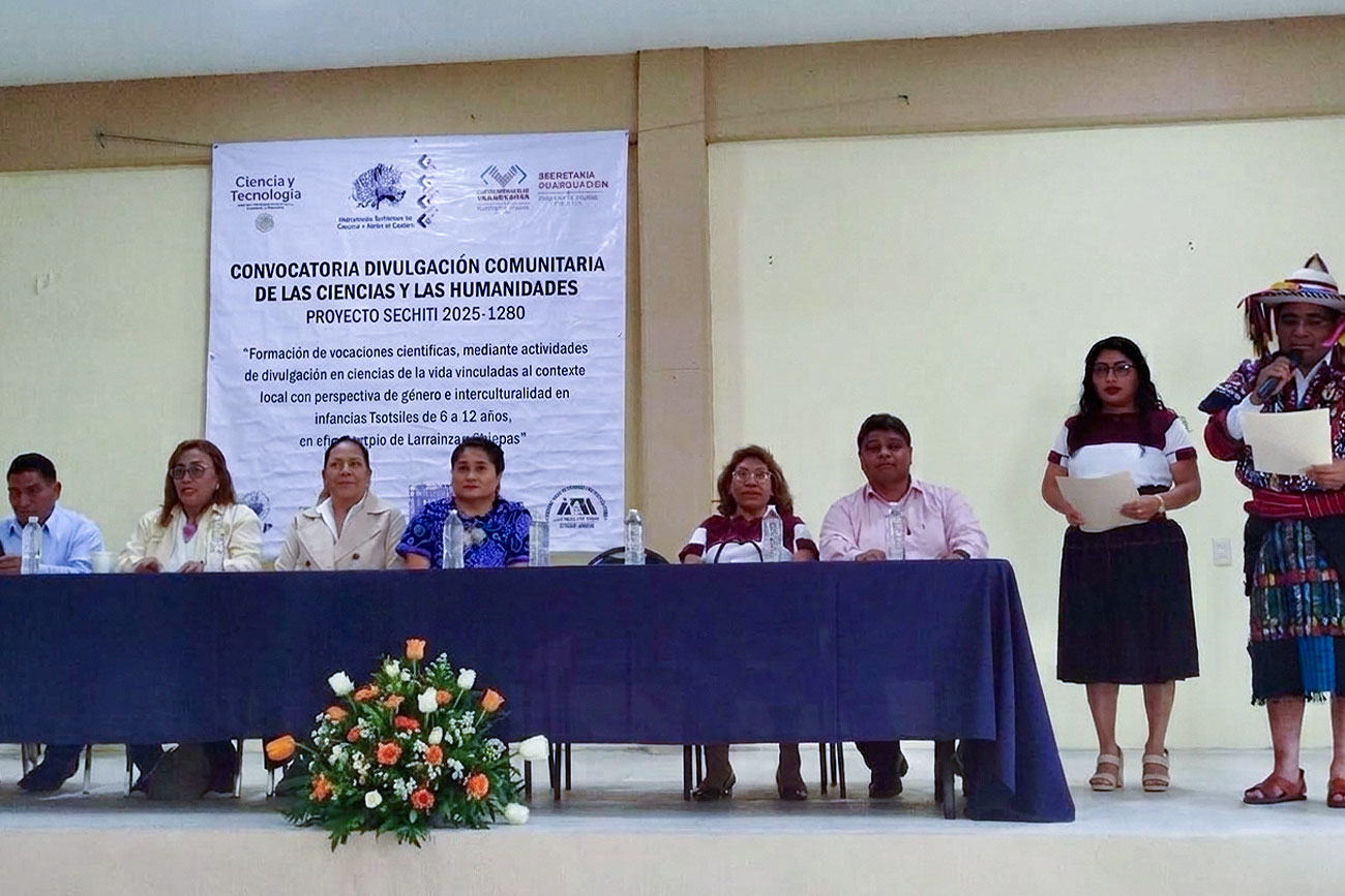UNICACH impulsa vocaciones científicas en niñas y niños de Larráinzar