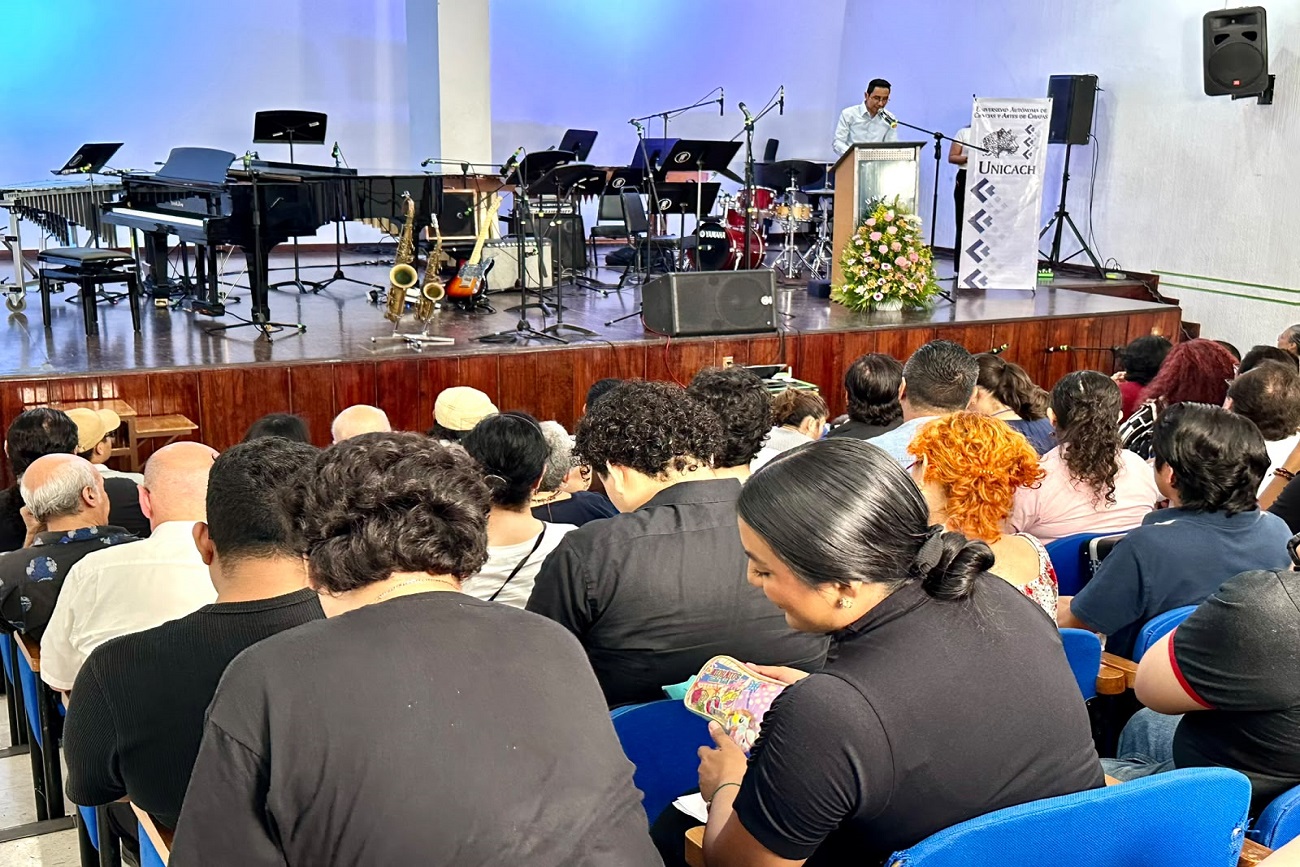 El director de la Facultad de Música, Hilario Cigarroa Vázquez, señaló que “este coloquio representa algo más que una actividad académica.