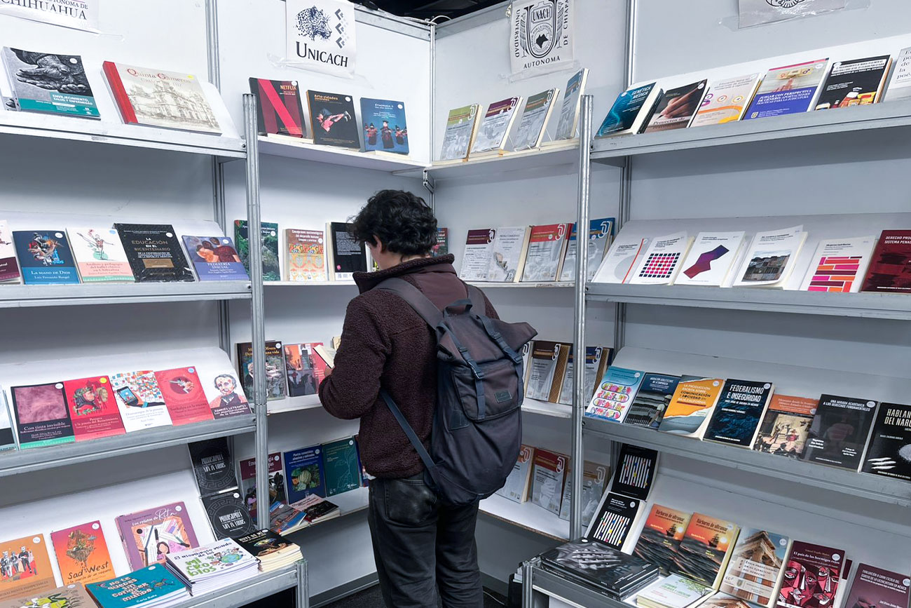 UNICACH fortalece su presencia editorial en FILUNI 2026                