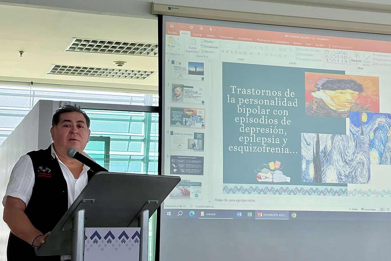  UNICACH promueve la escucha y el acompañamiento para prevenir el suicidio