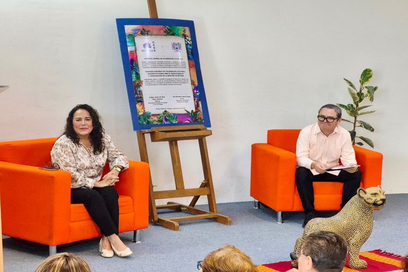                                                                                                                                        Rectores Fanny López Jiménez y Oswaldo Chacón Rojas firmaron convenios de colaboración general y específico