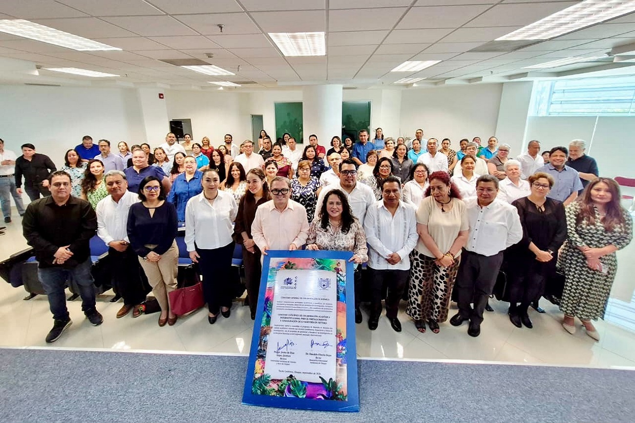 La rectora, explicó que los convenios permitirán desarrollar de manera conjunta actividades académicas, científicas, de docencia, vinculación y extensión, así como fomentar la movilidad y el intercambio académico de docentes y estudiantes.
