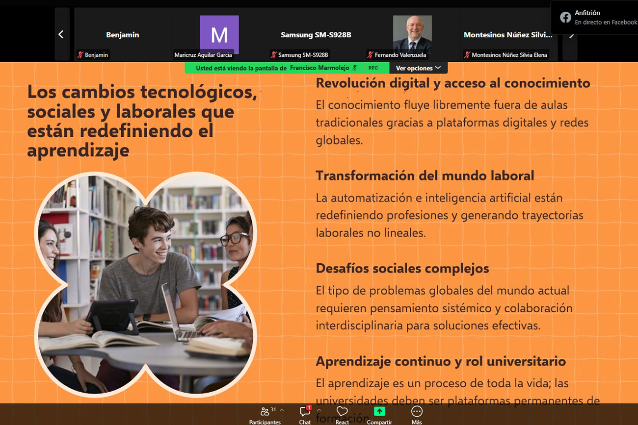 Repensar la universidad ante los cambios en la educación superior