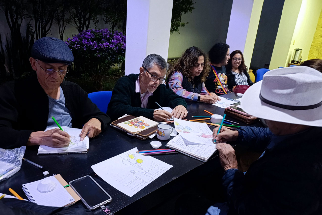 La creatividad y los recuerdos se convierten en historias
