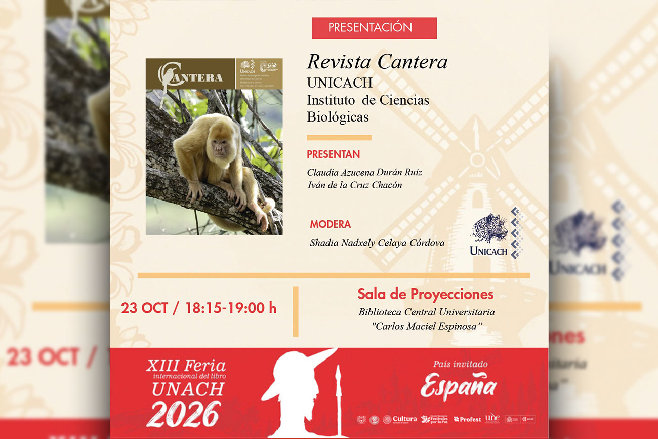 Busca UNICACH nuevos lectores para su producción editorial en la 13.ª Feria Internacional del Libro UNACH