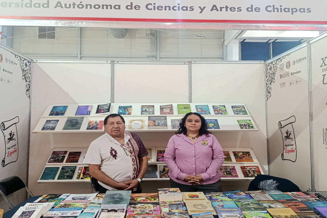  Continúa exitosa participación de UNICACH en la FIL Unach 2026