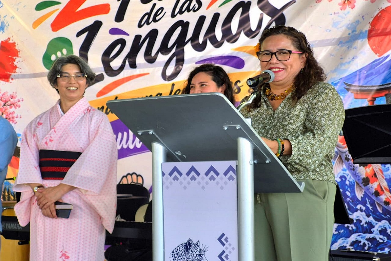 López Jiménez afirmó que la UNICACH “mantiene firme su compromiso de visibilizar y valorar la riqueza de las lenguas nacionales e internacionales